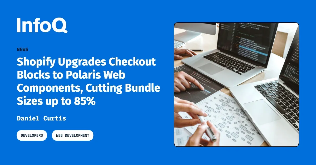 Shopify Upgrades Checkout Blocks to Polaris Web Components, Cutting Bundle Sizes up to 85%