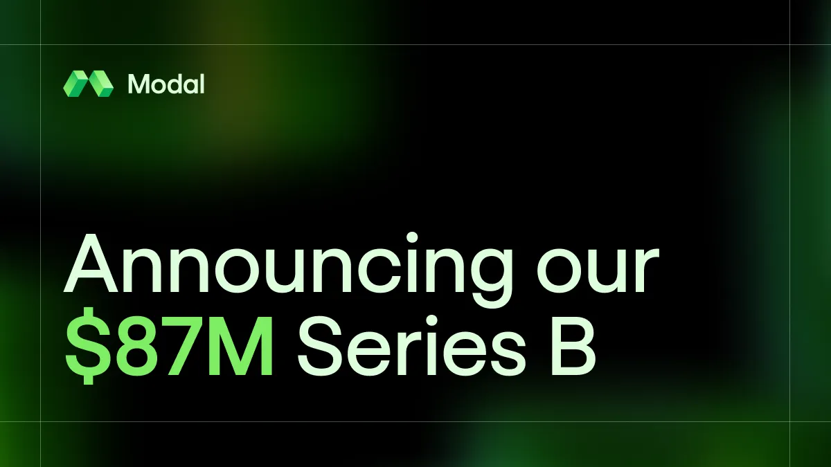 Announcing our $87M Series B