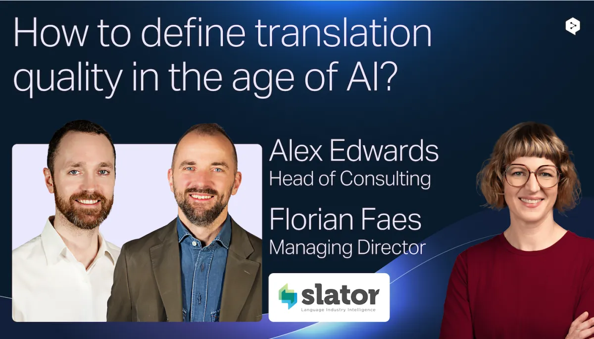 Decoding Trust in Enterprise Language AI. In conversation with Slator