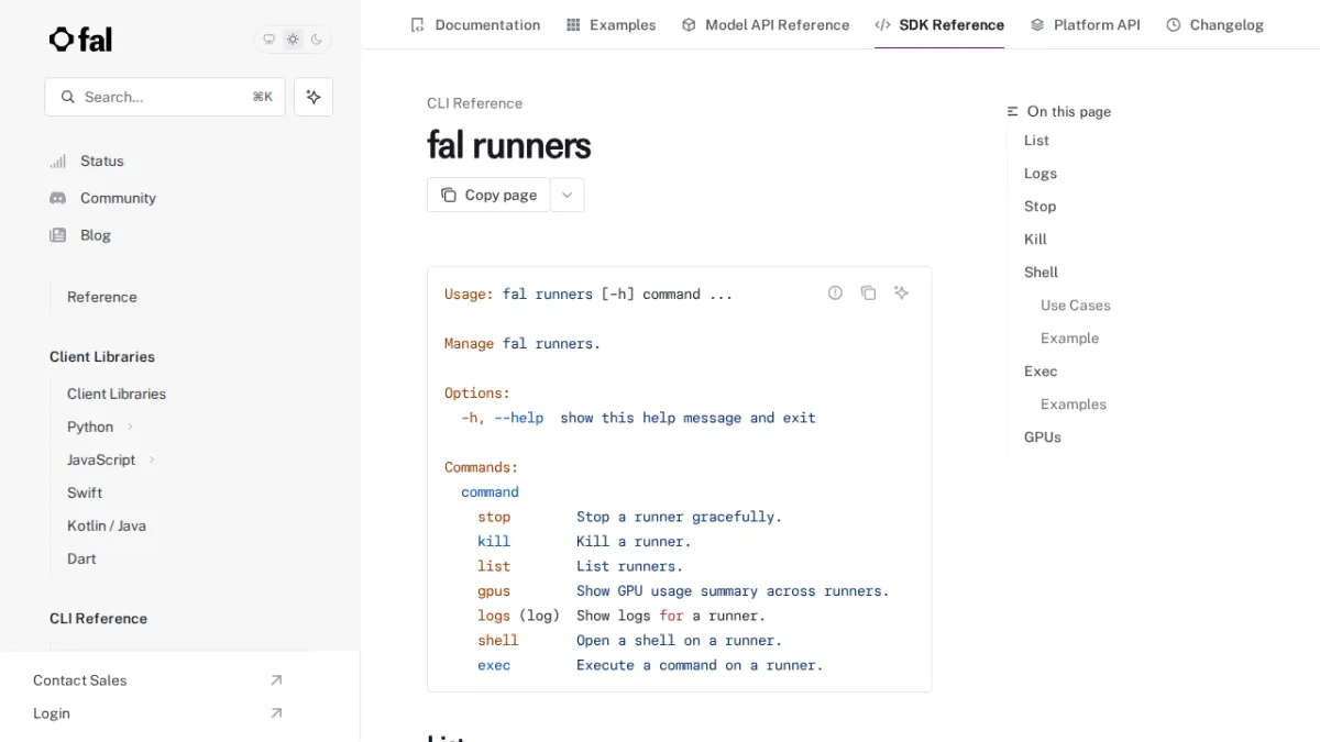fal runners - fal