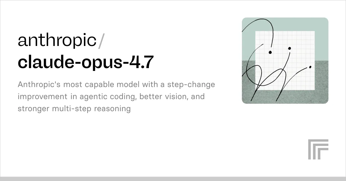 Claude Opus 4.7