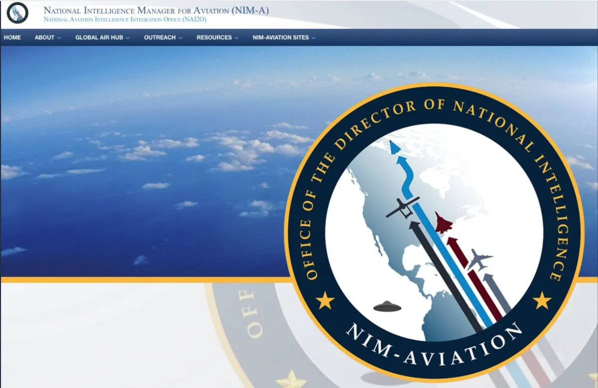 What's with the UFO on a U.S. intelligence agency seal?