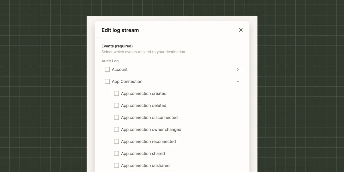 New: Stream real-time log activity to your SIEM