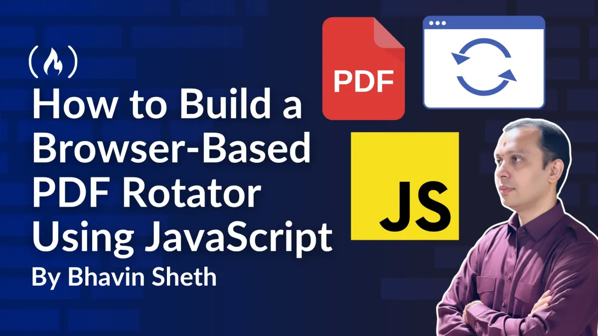 How to Build a Browser-Based PDF Rotator Using JavaScript