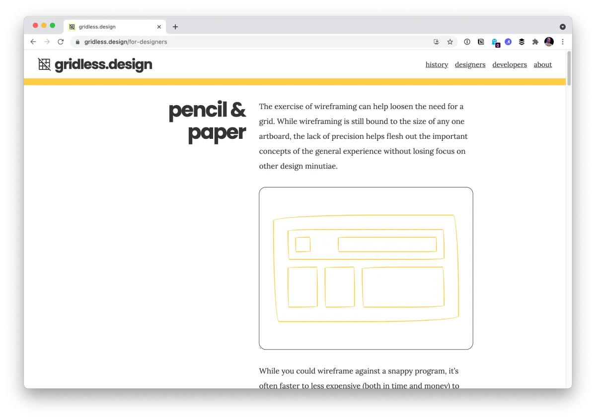 gridless.design | CSS-Tricks