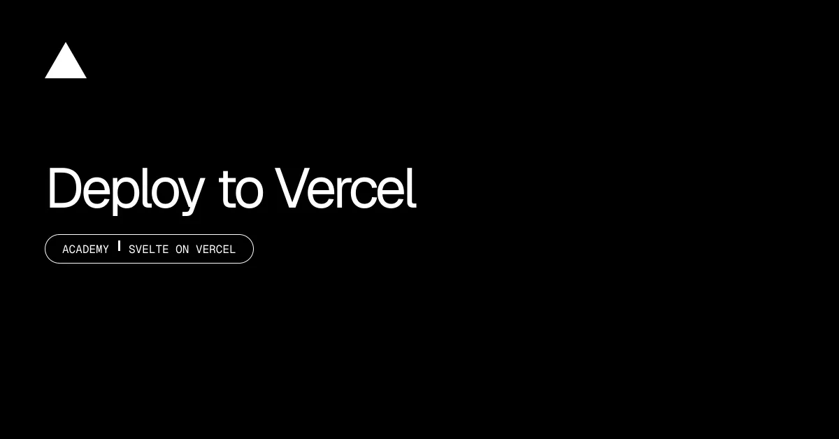 Deploy to Vercel