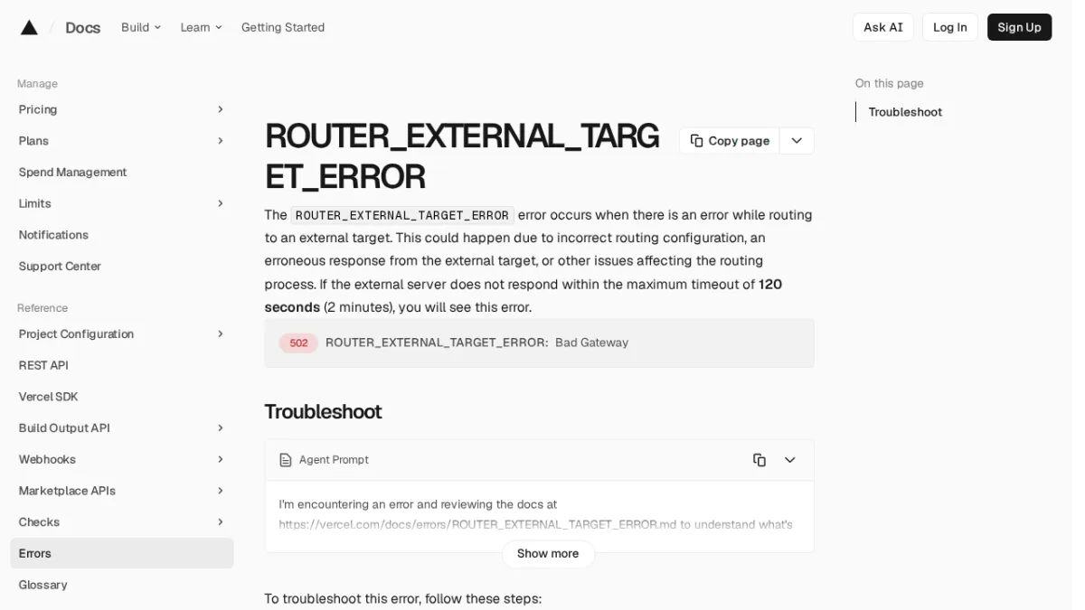ROUTER_EXTERNAL_TARGET_ERROR