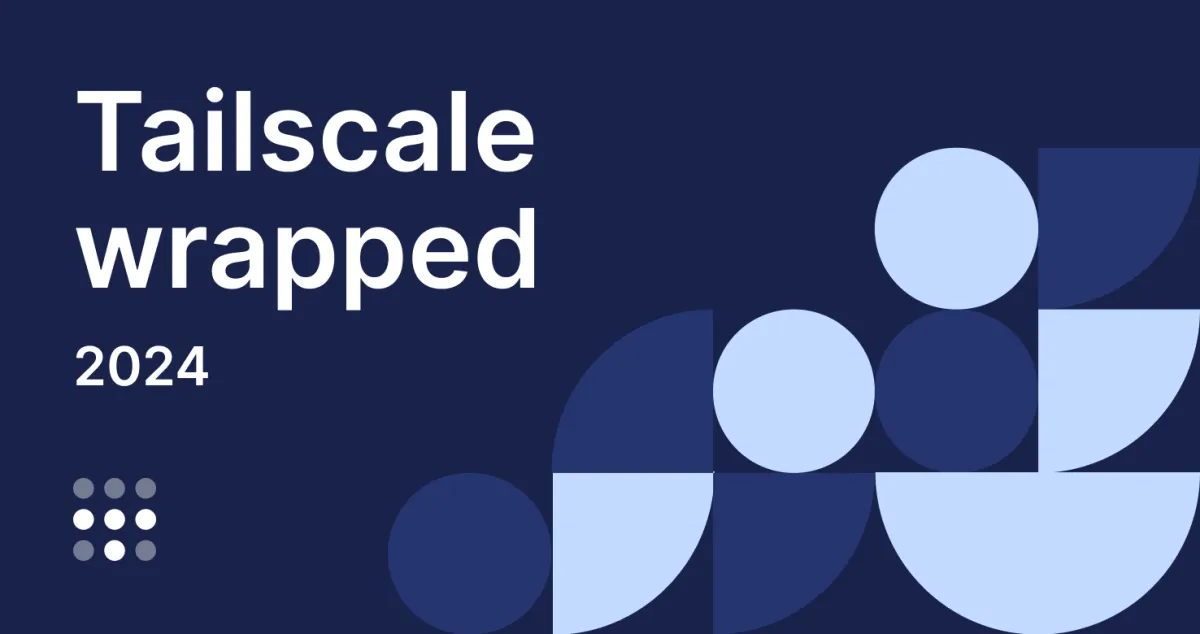 Tailscale wrapped: a year of secure remote access