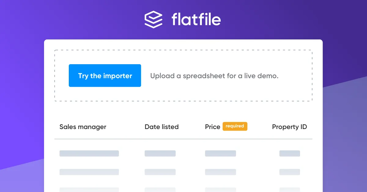 A Spreadsheet Importer You'll Enjoy Using