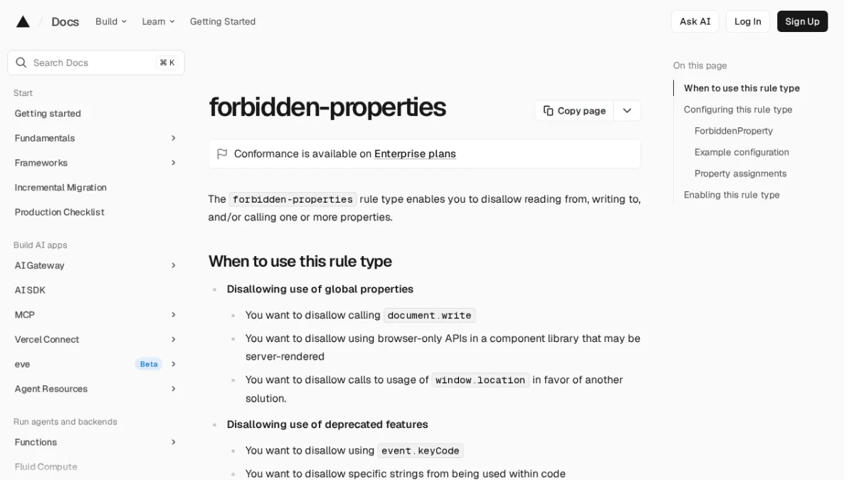 forbidden-properties