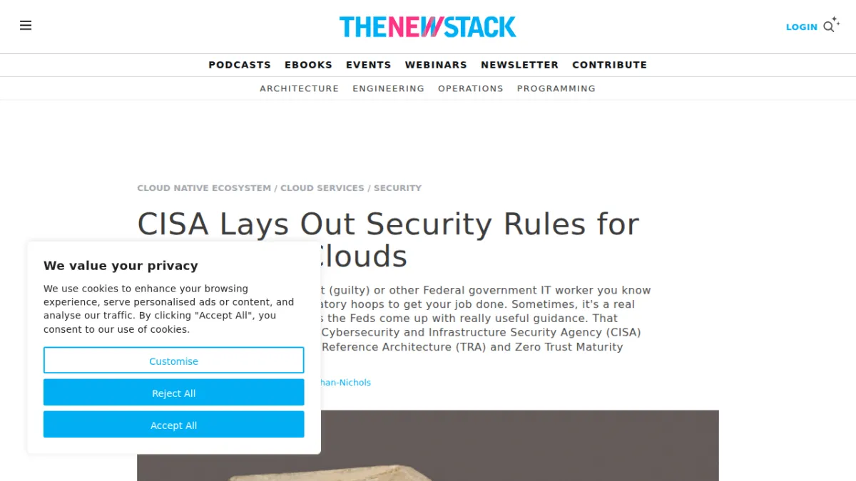 CISA Lays Out Security Rules for Zero Trust Clouds