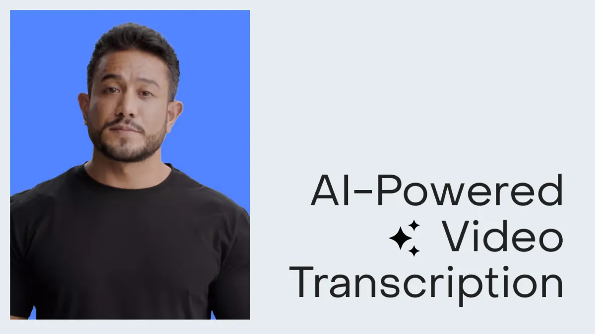 AI-Powered Video Transcription