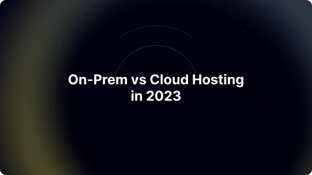 On-Prem vs Cloud Hosting in 2025