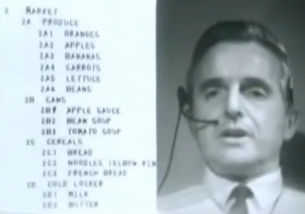49 Years Ago, Douglas Engelbart Predicted the Future with 'The Mother of All Demos'