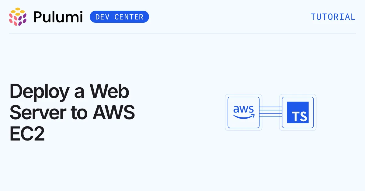 Deploy a Web Server to AWS EC2