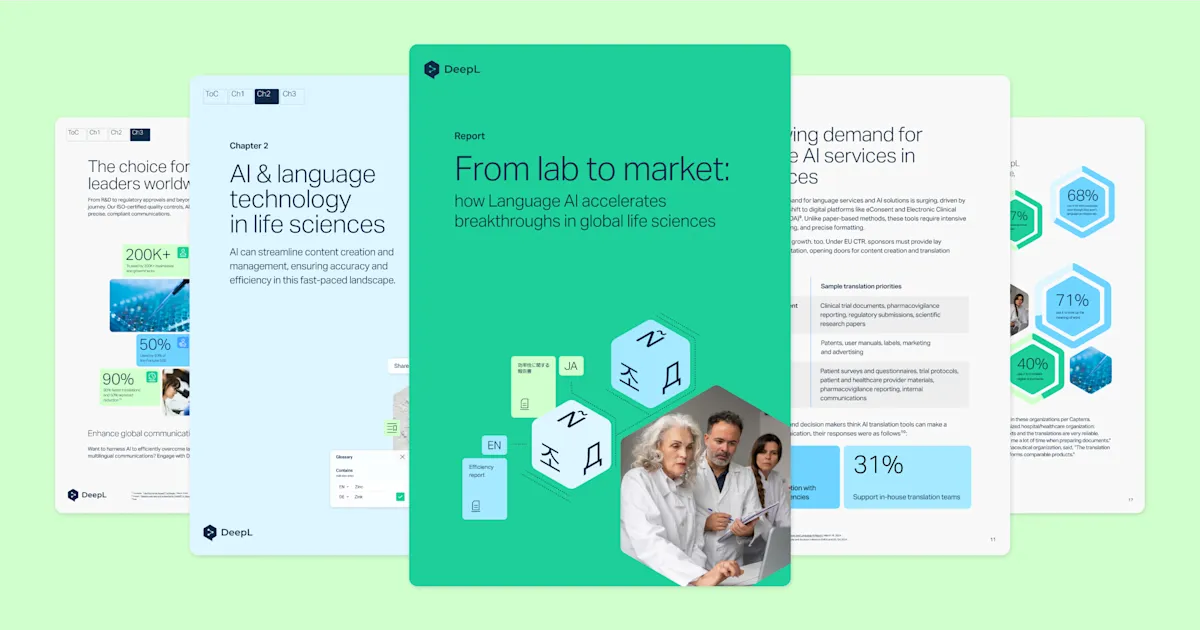 Language AI for life sciences: fast, compliant communication