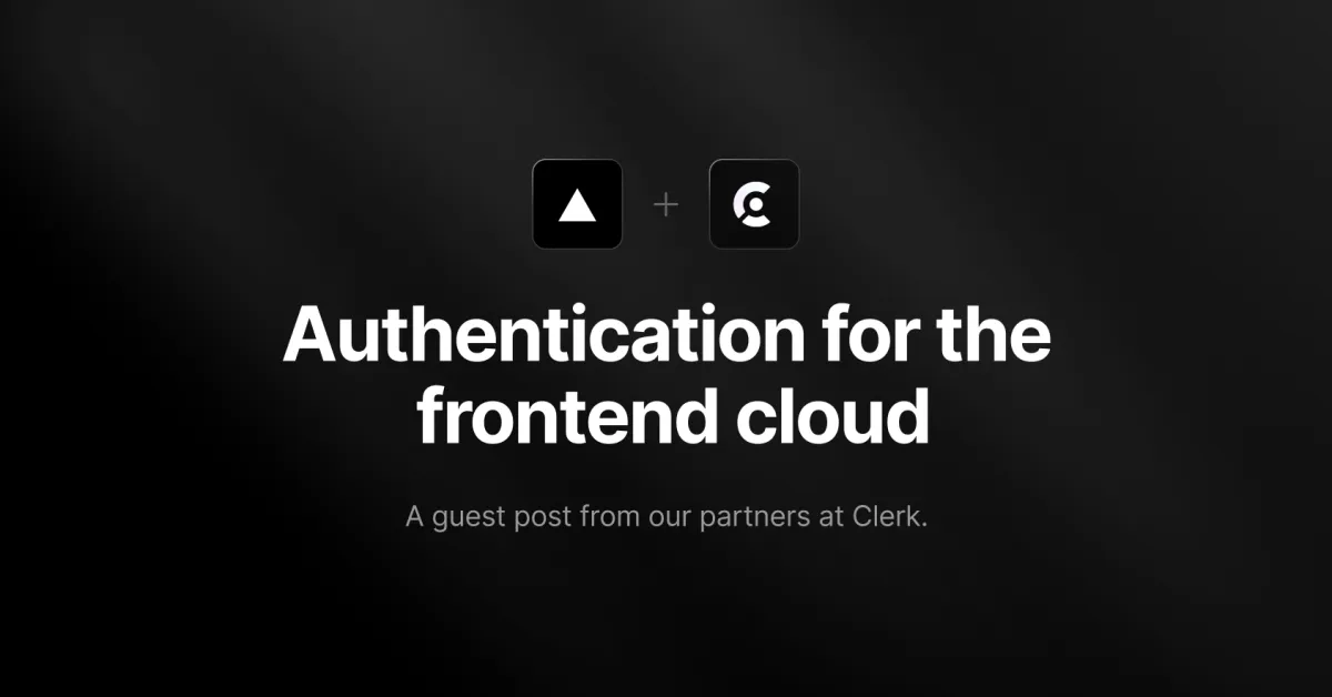 Authentication for the frontend cloud