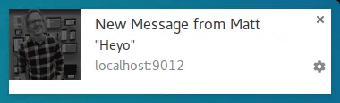 Common notification patterns