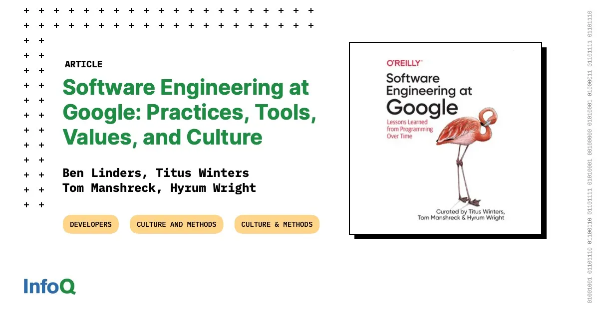 Software Engineering at Google: Practices, Tools, Values, and Culture