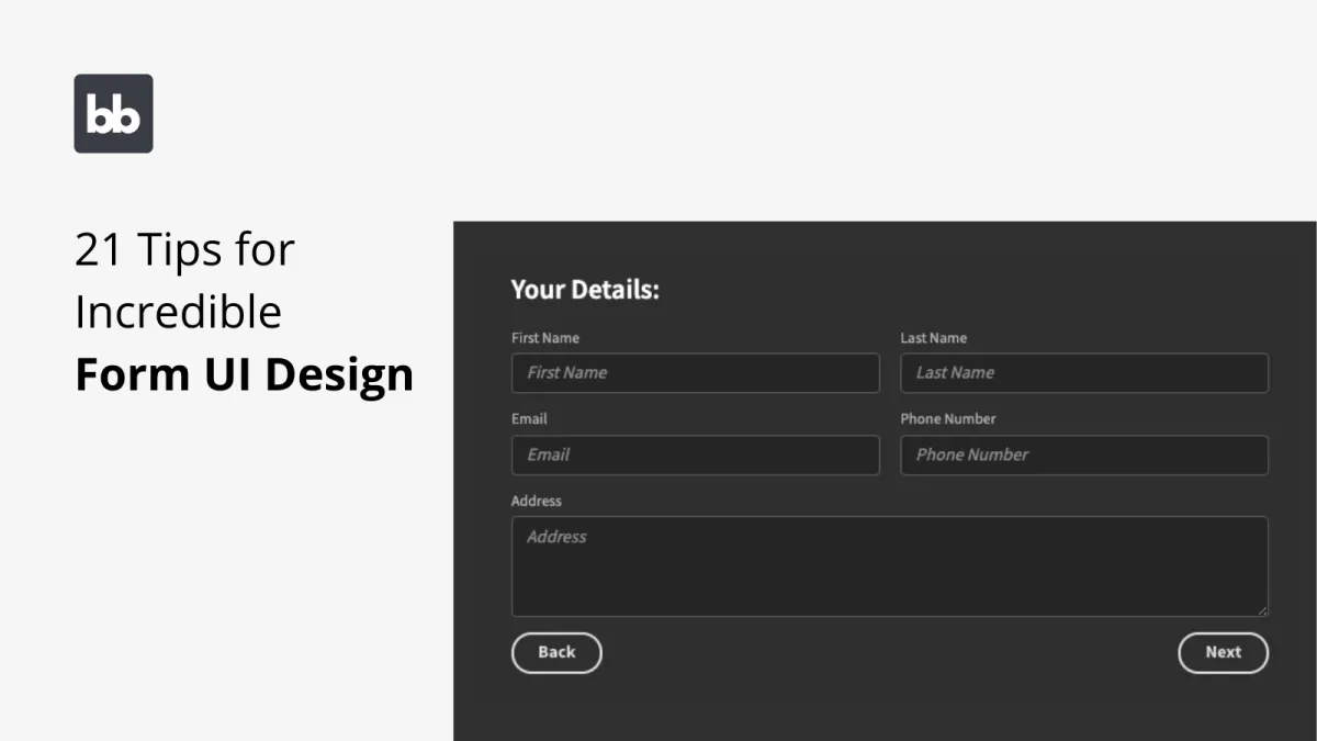 Form UI Design