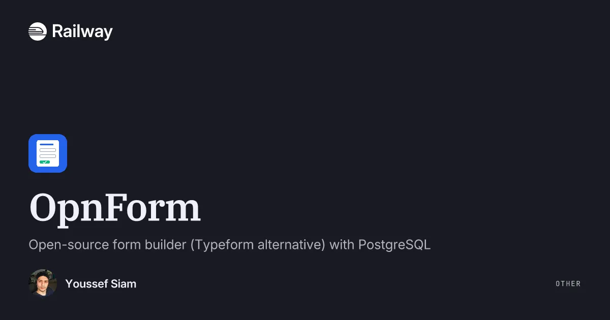 Deploy & Host OpnForm