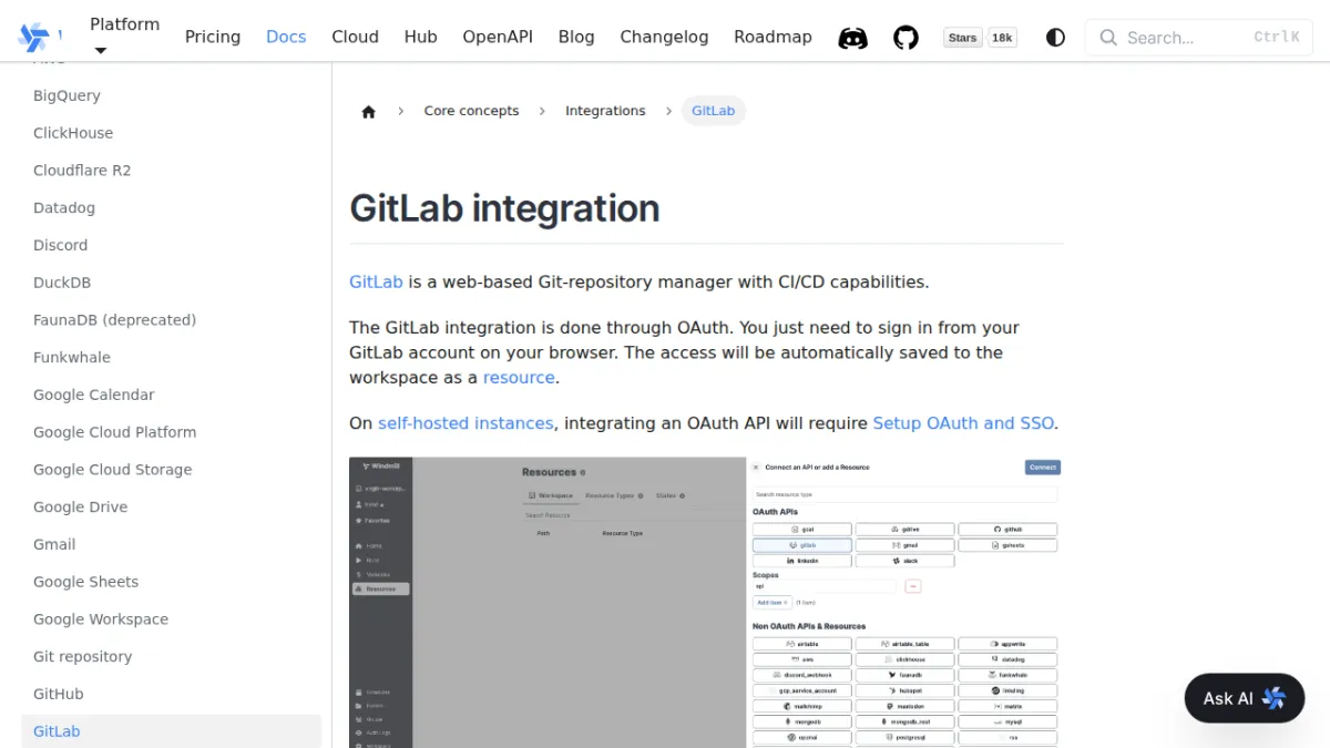 GitLab integration