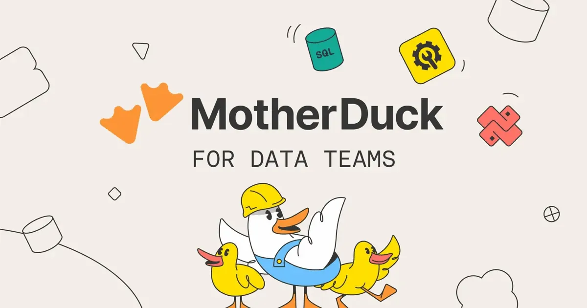 Serverless DuckDB Data Warehouse for Data Teams