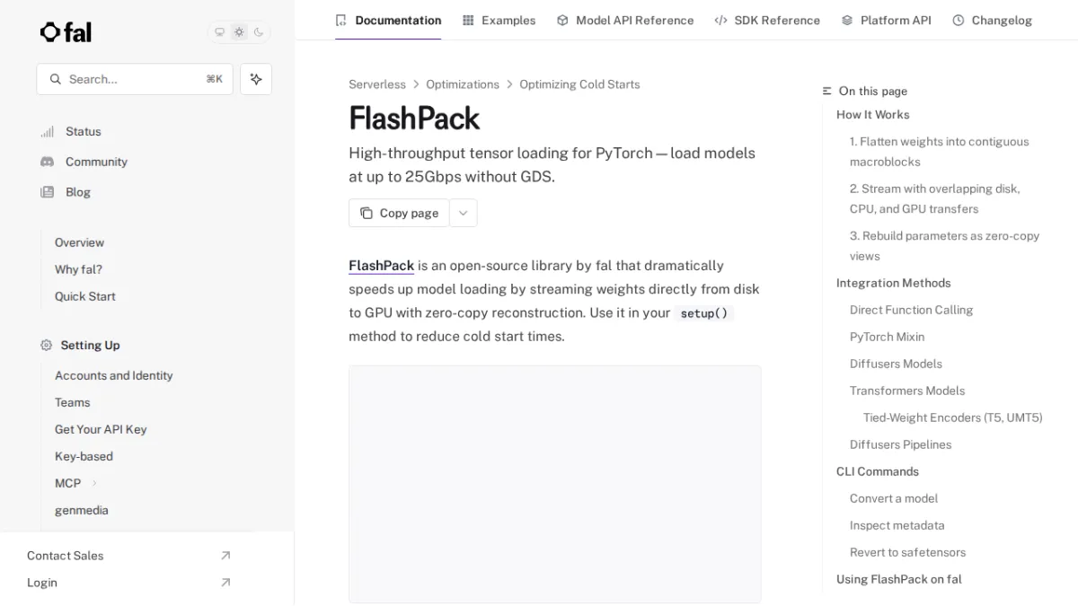 FlashPack - fal