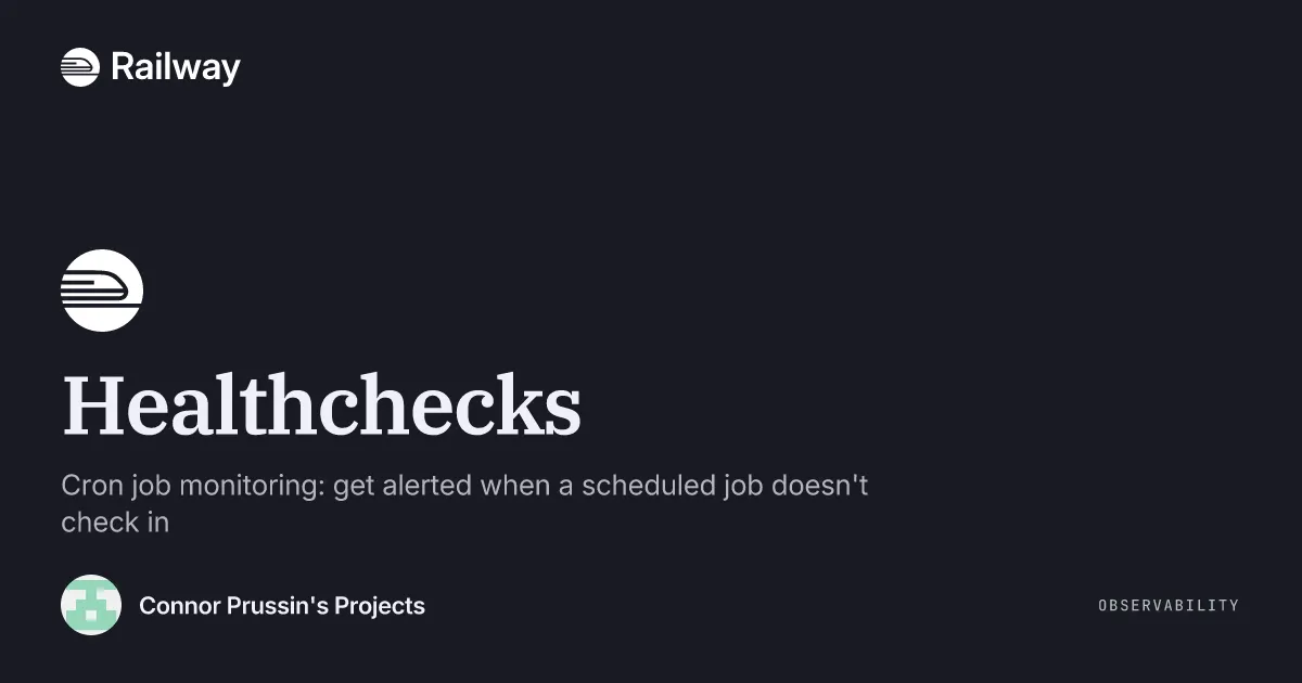Deploy & Host Healthchecks