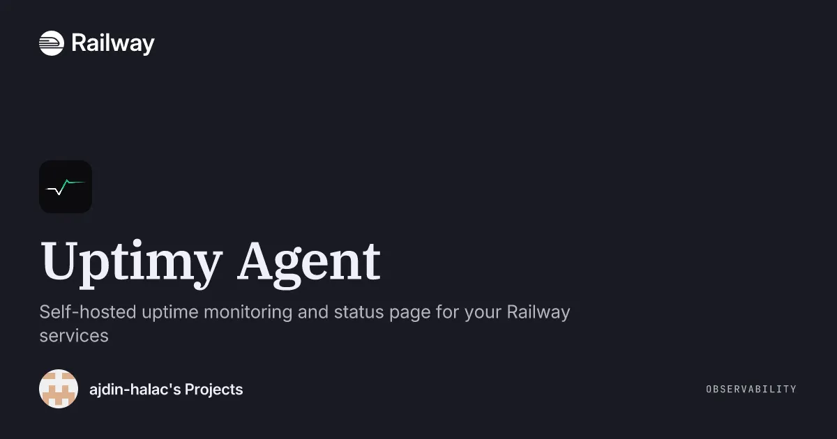 Deploy & Host Uptimy Agent