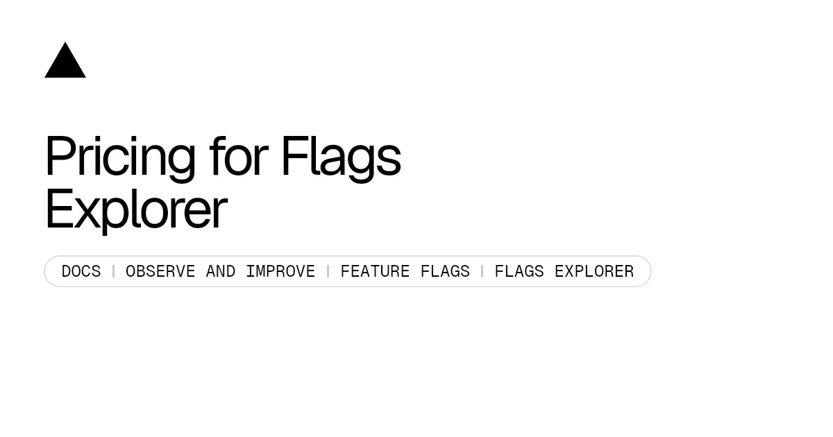 Pricing for Flags Explorer