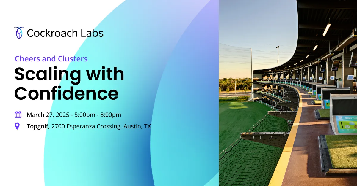 Cheers & Clusters Austin: Scaling with Confidence