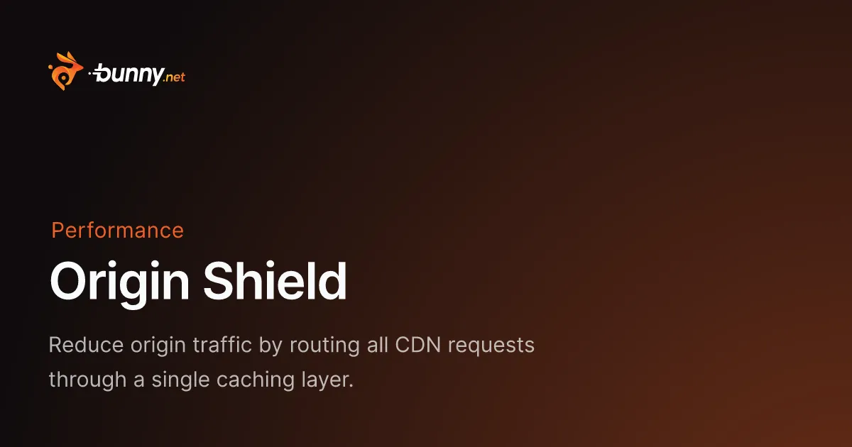 Origin Shield - bunny.net Documentation