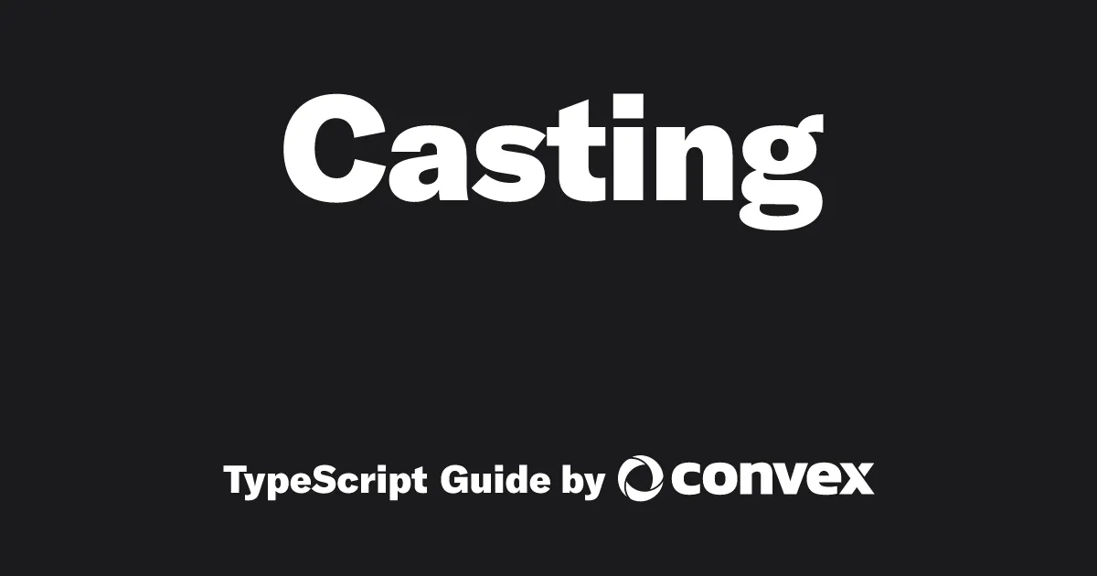 to TypeScript Casting