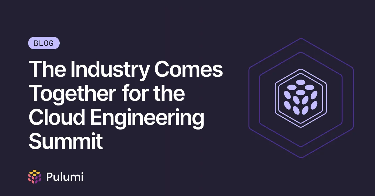 The Industry Comes Together for the Cloud Engineering Summit