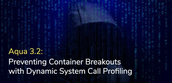 Aqua 3.2: Preventing Container Breakouts with Dynamic System Call Profiling