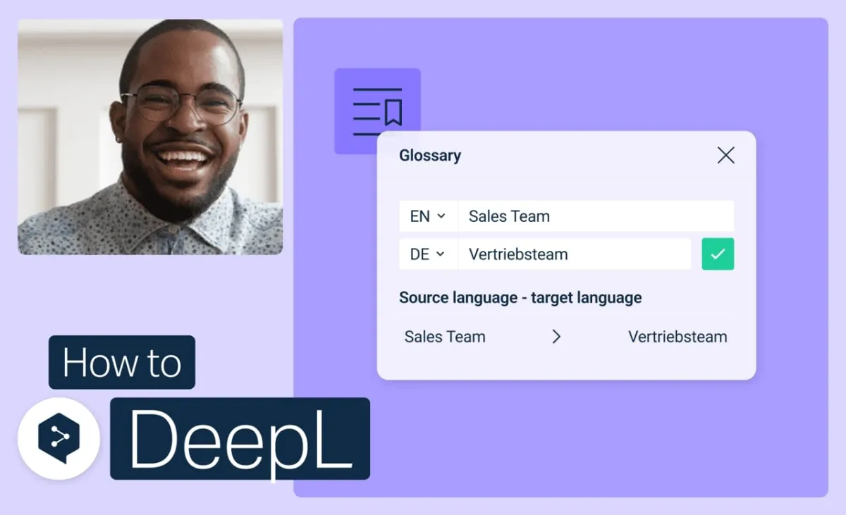 Get started with DeepL glossaries