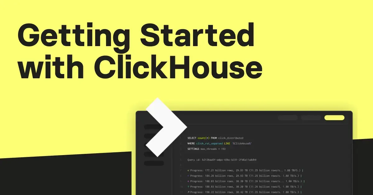 with ClickHouse