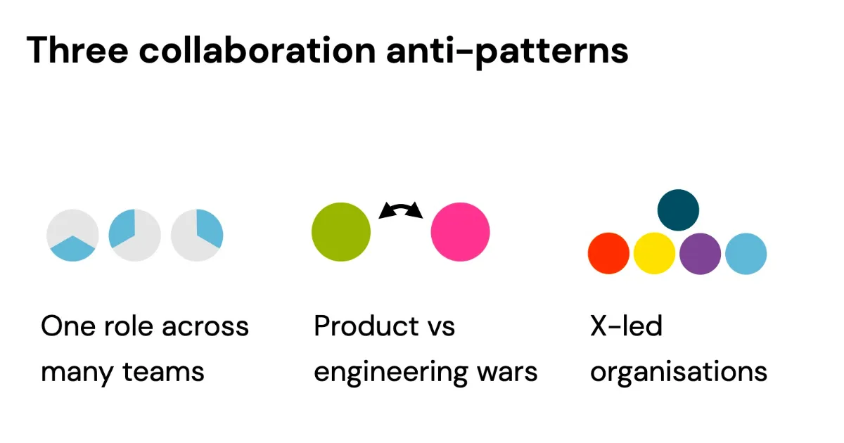 Bridging Silos and Overcoming Collaboration Antipatterns in Multidisciplinary Organisations