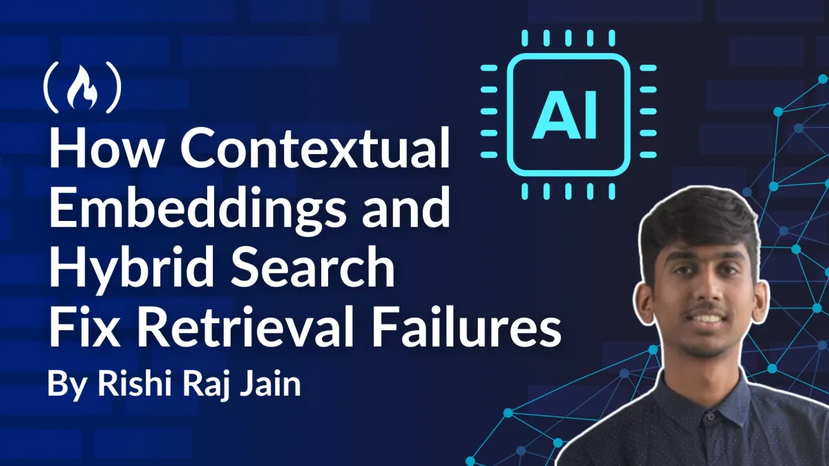 How Contextual Embeddings and Hybrid Search Fix Retrieval Failures
