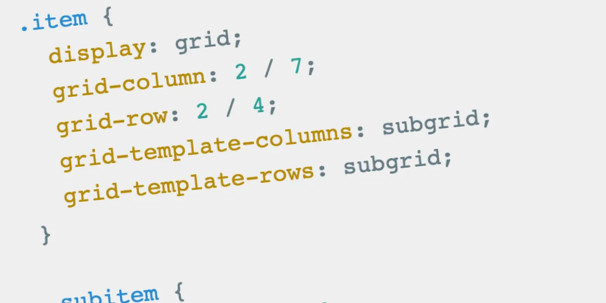 Firefox 71: First Out of the Gate With Subgrid
