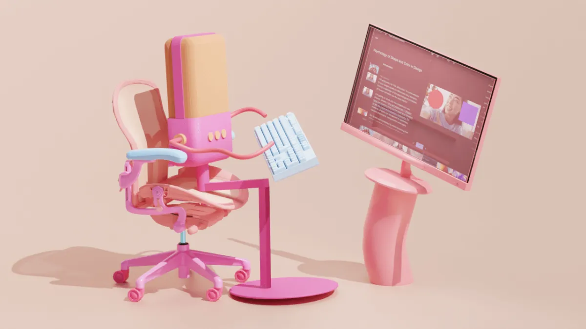 Ergonomics principles for video editors, from an Instagram PT