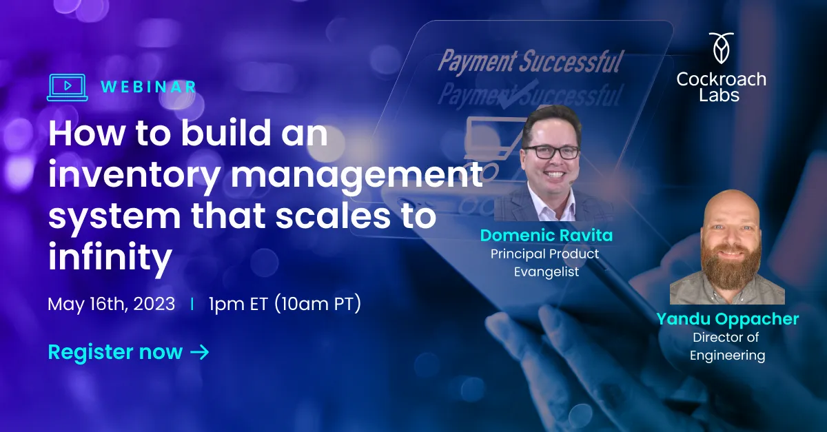 How to build an inventory management system that scales
