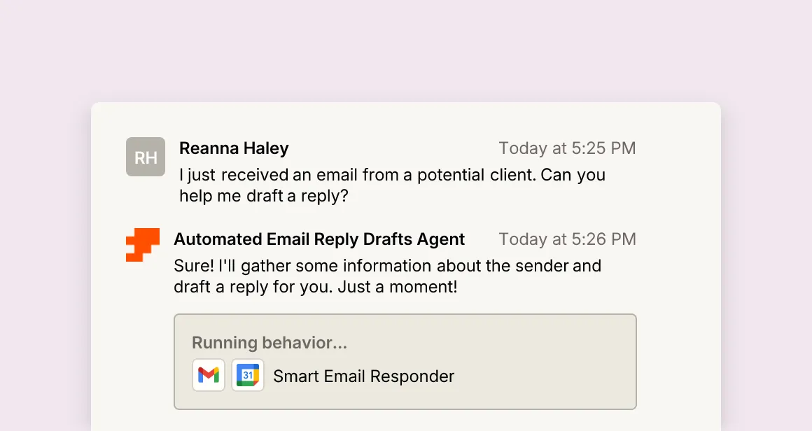 Automated Email Reply Drafts Agent