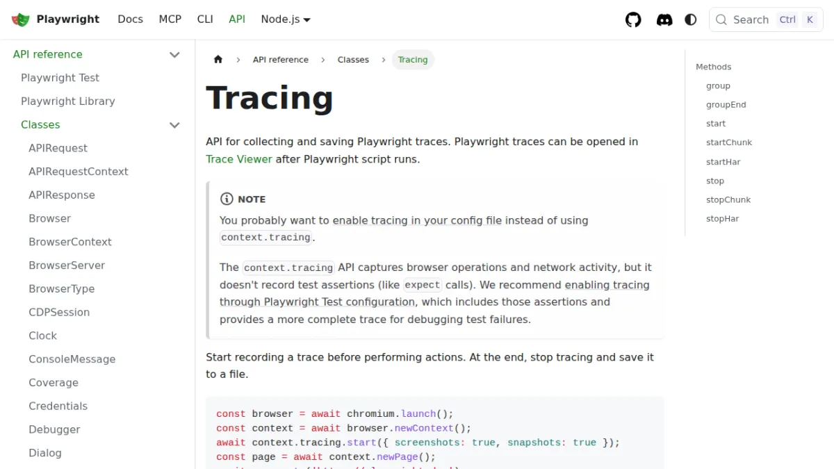 Tracing | Playwright