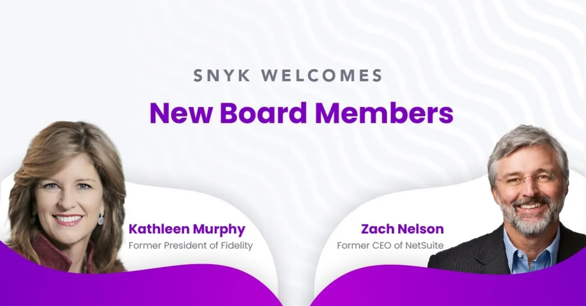 Welcoming Kathleen Murphy and Zach Nelson to the Snyk Board of Directors | Snyk