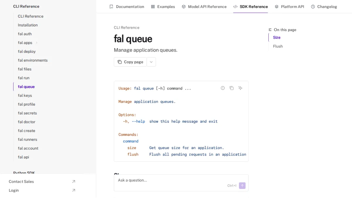 fal queue - fal