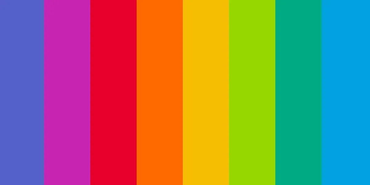 Moving Rainbow Underlines