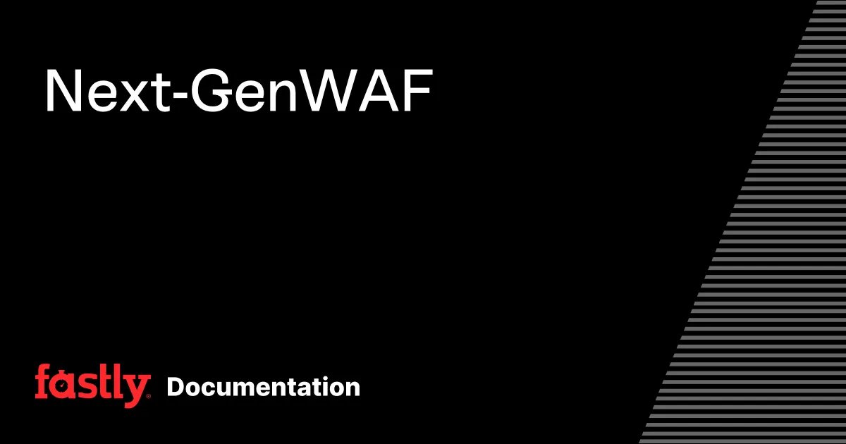 Next-Gen WAF