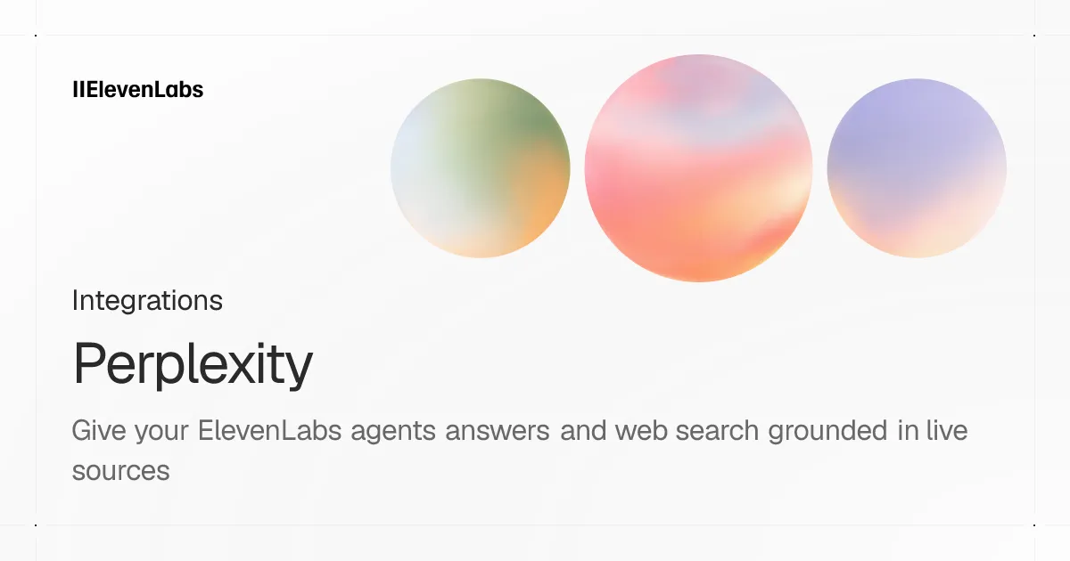 Perplexity | ElevenLabs Documentation
